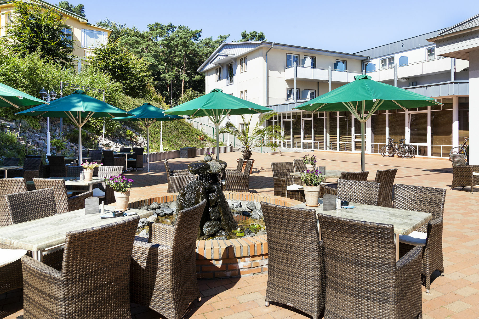 Ostseehotel Villen Im Park - Ein Rovell Hotel Heringsdorf Dış mekan fotoğraf